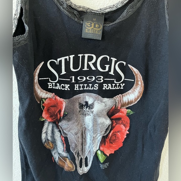 Vintage 1993 Sturgis Bike Rally tank - Picture 2 of 3